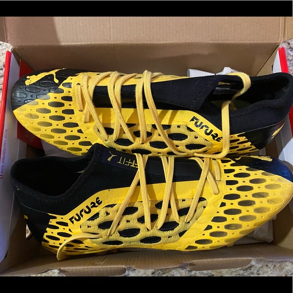 Puma Herren Future 5.3 Netfit FG/AG Size 9.5 Cleats - Picture 2 of 5